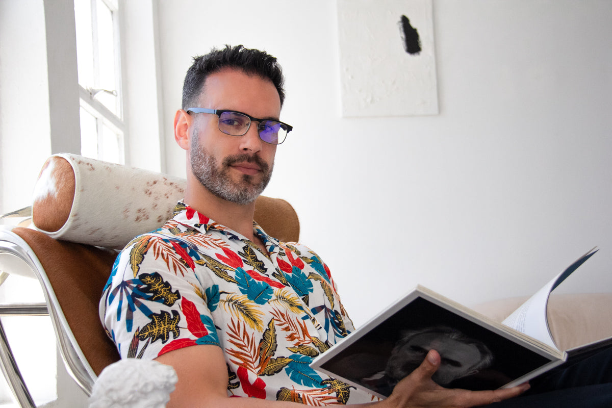 Retro Slim Rectangular Computer Reading Glasses for Men and Women 54407 Fifties A.J. Morgan Eyewear