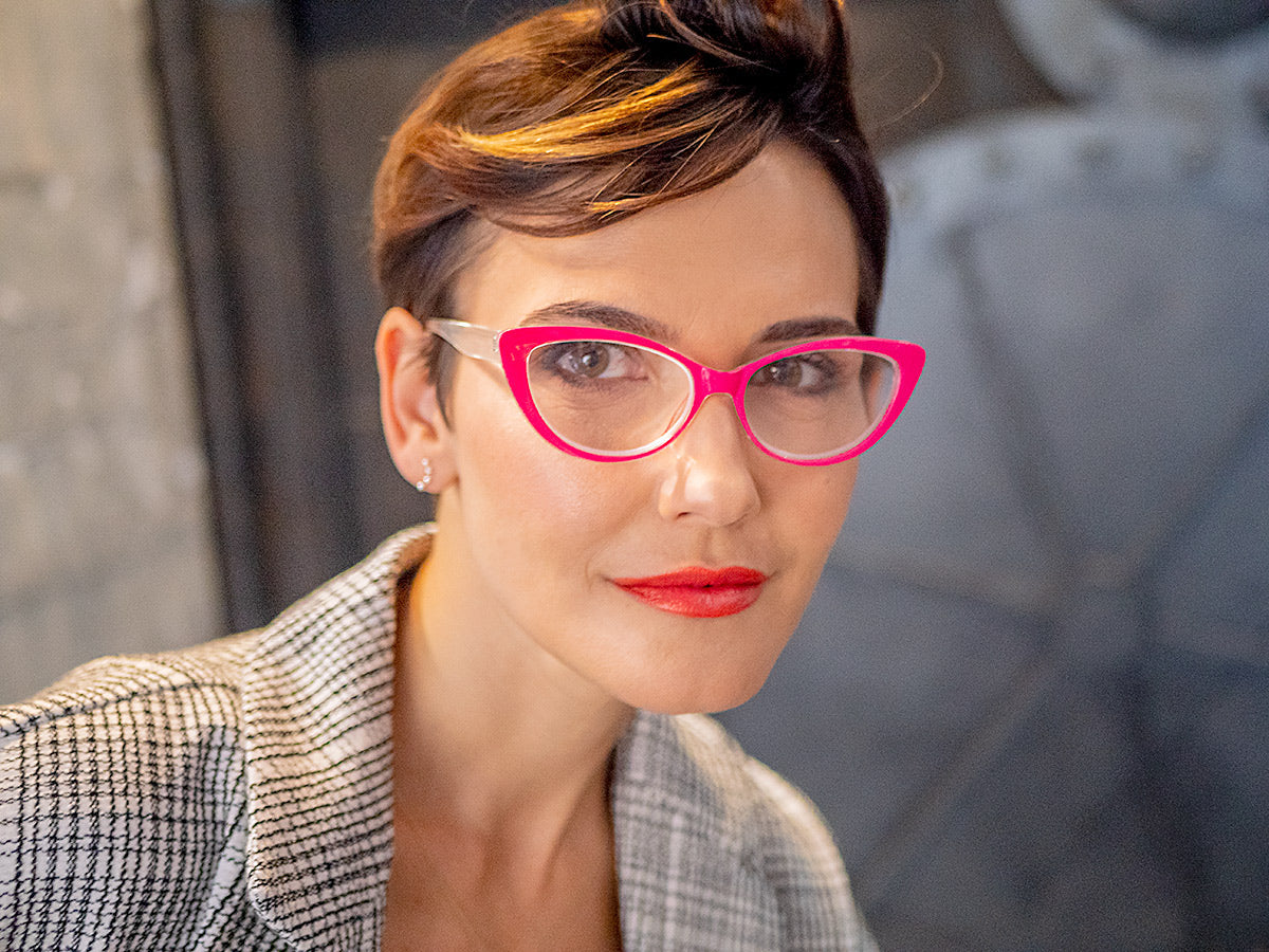 Vintage-Inspired Cat Eye Reading Glasses for Women