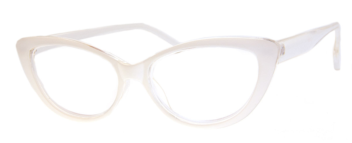 Blue - Vintage-Inspired Cat Eye Reading Glasses for Women