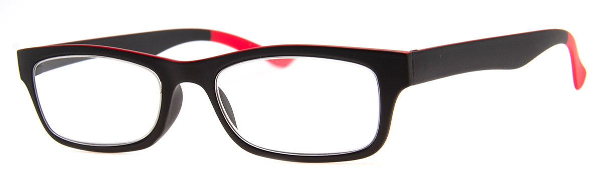 Black - Mens, New, Popular, Rectangular, Reading Glasses