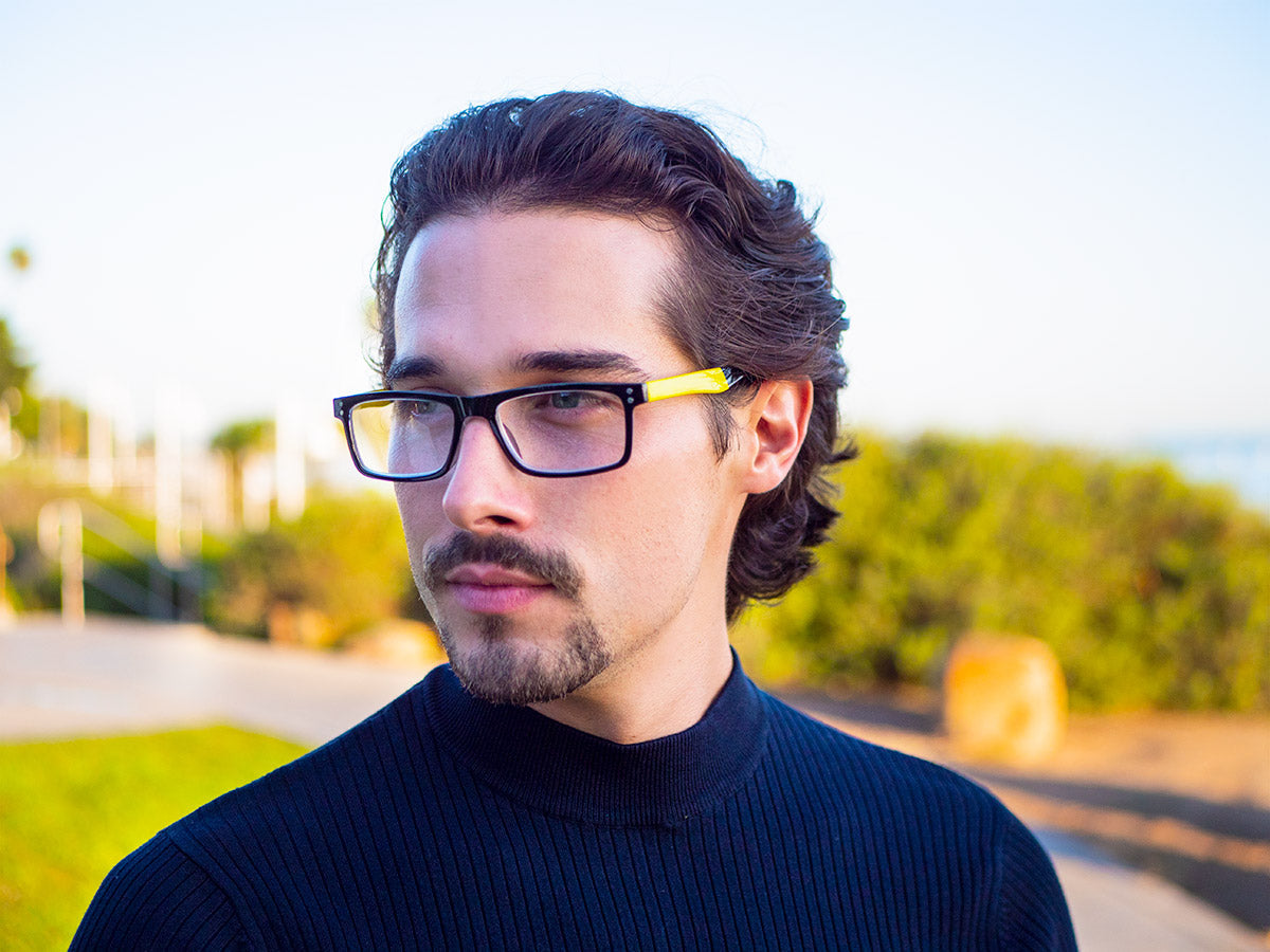 Funky mens reading glasses on sale