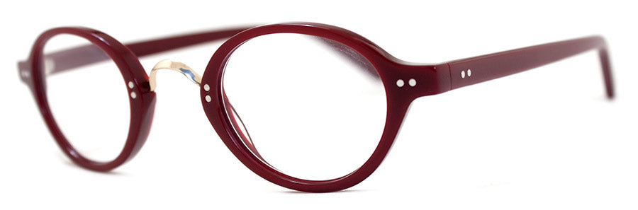 Burgundy Round Hip Reading Glasses for Men & Women