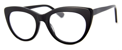 Black - Hip Cat Eye Reading Glasses