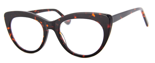 Grey Tortoise - Hip Cat Eye Reading Glasses