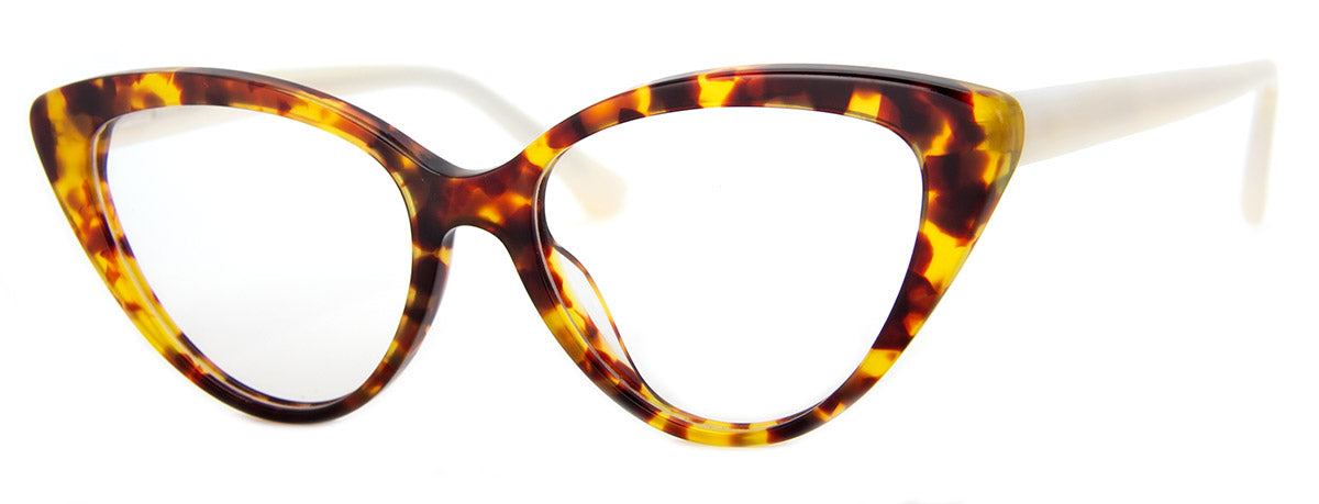 Blue/Tortoise - Hip Cat Eye Reading Glasses