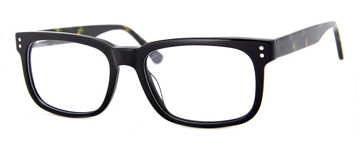 Black - Mens, Womens, Hip, Stylish, Rectangular, Optical Quality Reading Glasses