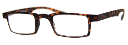 Tortoise - Mens, New, Popular, Rectangular, Reading Glasses